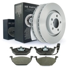 Bremsscheiben 280mm Bremsbeläge vorne für Audi A3 8L1 Seat Skoda VW Golf 4 Bora