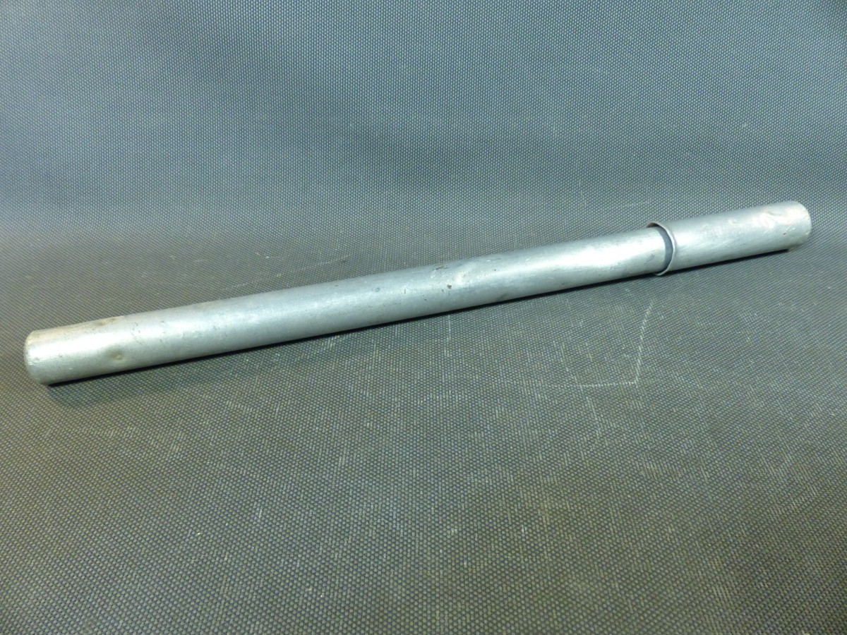 Ancienne Pompe Velo Alu Chromé Vintage Made Un France