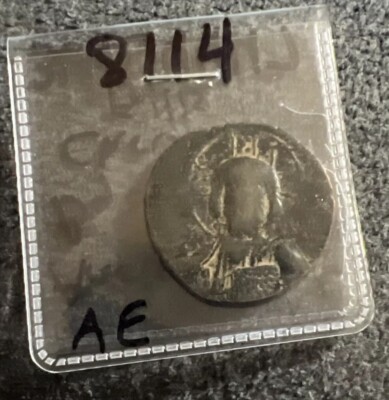 Byzantine Christ King of Kings Follis Basil II Constantine VIII 976-1025 AD