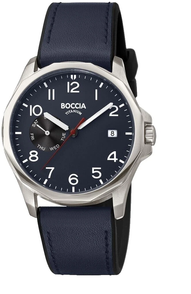 Relojes de pulsera analógico correa de titanio Boccia