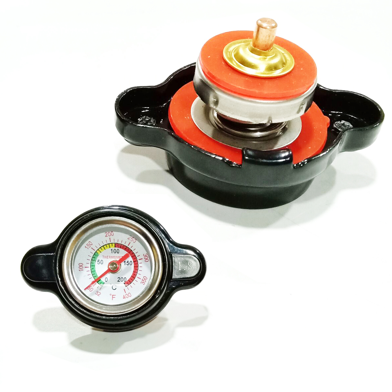OR3126 HighPressure Temperature Gauge Radiator Cap 1.8 Temp Monitoring