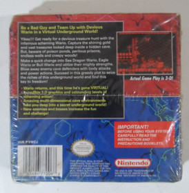 NEW SEALED - Virtual Boy Wario Land (Nintendo, 1995) BOX IN BAD SHAPE