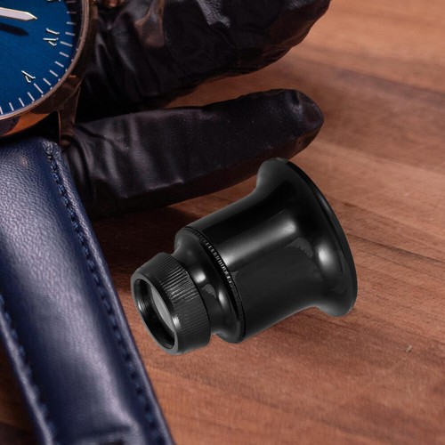 4 Pezzi Clip di Ingrandimento Clip On Lenti di Ingrandimento per Occhiali Riparazione Orologi - Foto 4 di 12