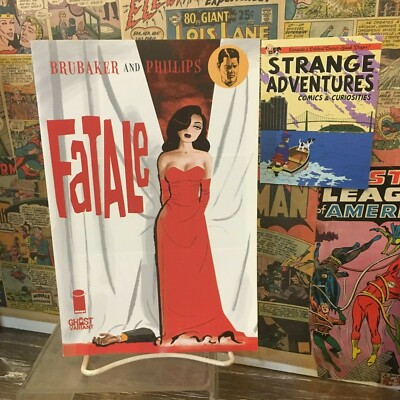 Image Comics Ghost Variant Fatale #15 Brubaker And Philips 2013 New Bb1a1