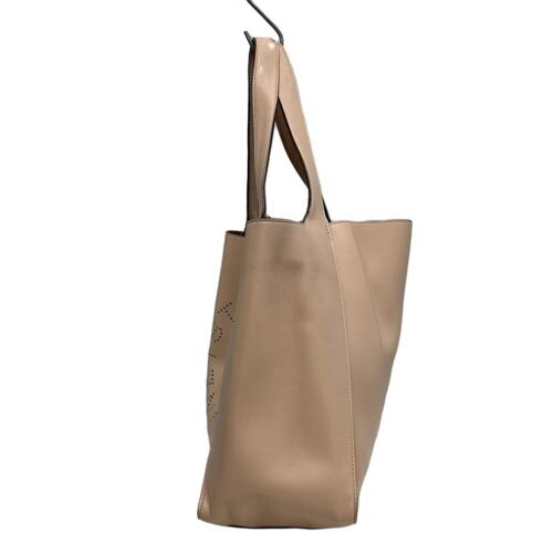 Auth stellamccartney Stella logo 502793 Beige Synthetic Leather - Tote Bag - Picture 2 of 6