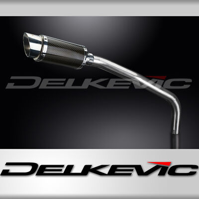 Honda CBR600RR 2007-2012 Delkevic Slip On 8'' Round Carbon Exhaust Muffler Kit