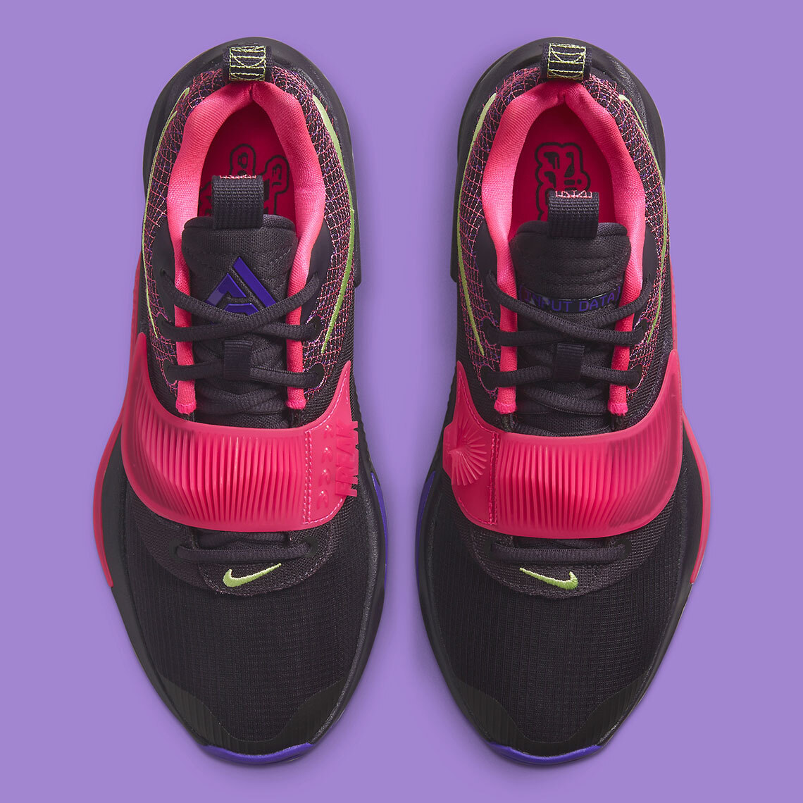 Nike Zoom Freak 3 Digital Cave Purple Lemon Twist DA0694-500 Nike Zoom Freak 3 Digital Cave Purple Lemon Twist DA0694-500
