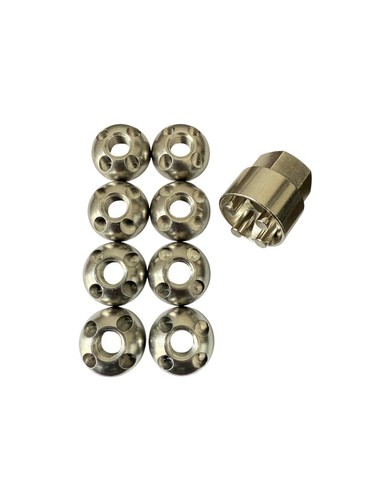 Antidiebstahlmuttern Anti-Diebstahl Muttern anti theft nut Edelstahl rostfrei A2 - Bild 11 von 25