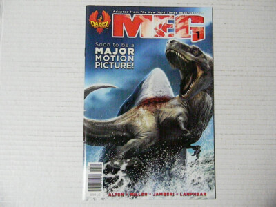 STEVE ALTEN'S MEG 1 RETAIL EDITION COVER B VARIANT Dabel Brothers 2018 + BONUS!