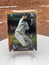 2016 Bowman Chrome Prospects Orange Refractors Jordan Guerrero 1ST ROOKIE 21/25