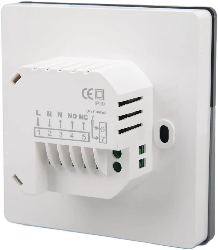 Digital Thermostat, Programmable Heating Thermostat For Boiler, Under Floor Heat - Image 2 of 2