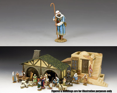 Figurine King & Country LOJ043 - The Goat Herder (Le Chevrier) - Plomb Peint, Contemporain