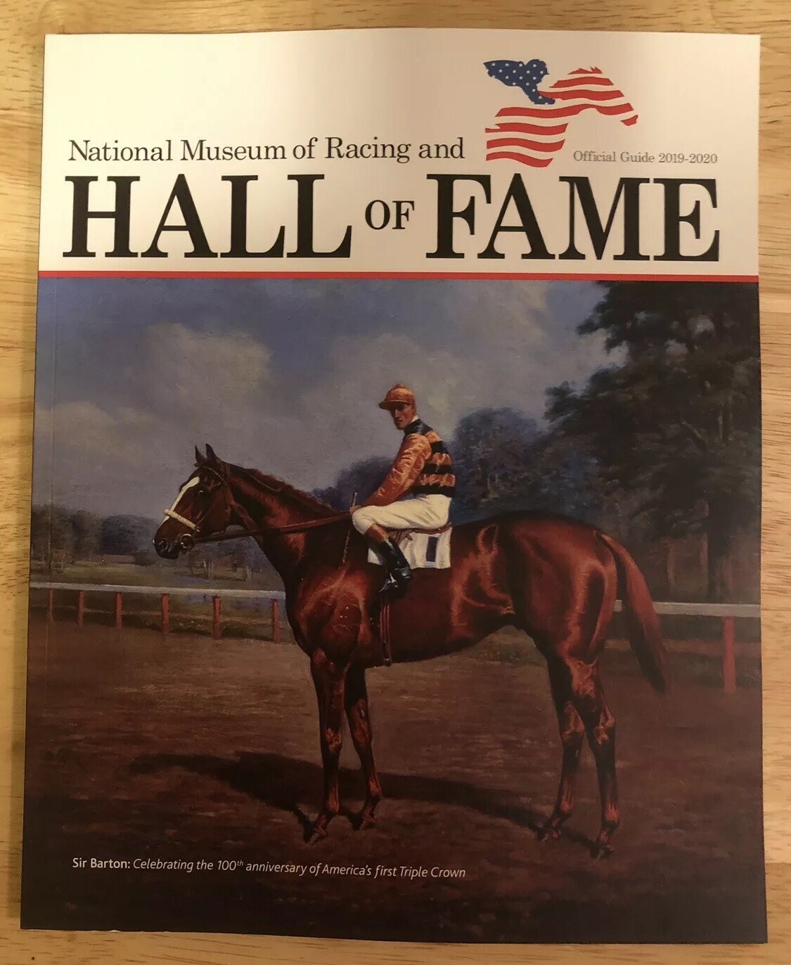 2019 Thoroughbred Racing Hall of Fame Program, Craig Perret, Sir Barton eBay
