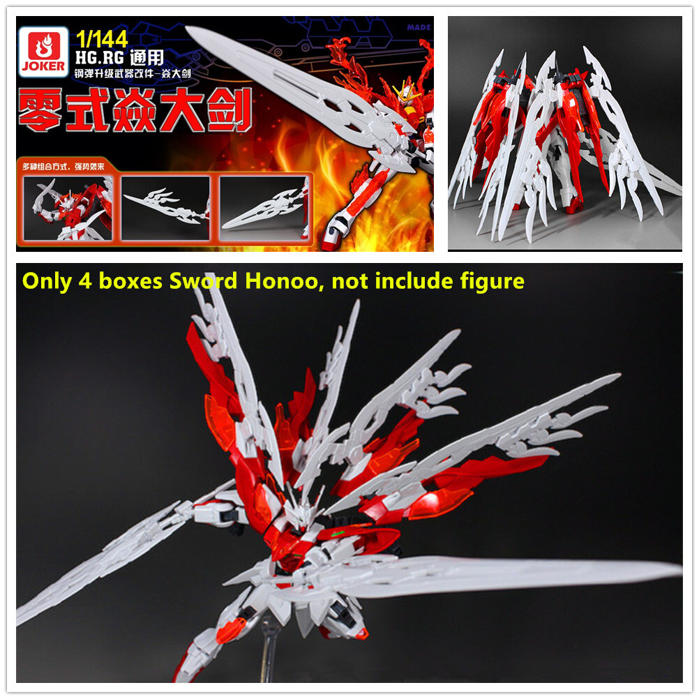 Joker Flame Sword Honoo Custom kit for 1/144 HG RG Wing zero Honoo