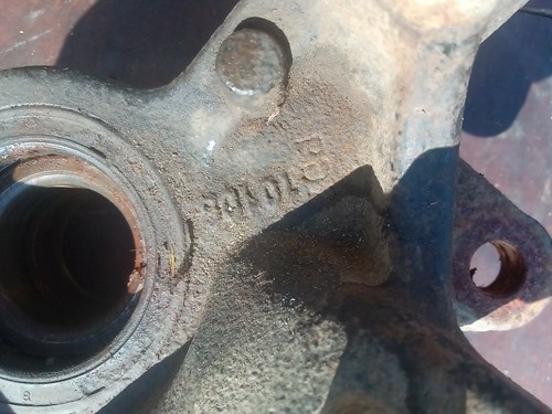 support d etrier avant gauche gauche fusée 1000 xt commander can am - Foto 3 di 4