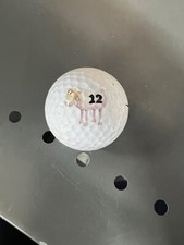 LOGO GOLF BALL- 1 ORIGINAL SERTA MATTRESSES 12 LAMB LOGO   