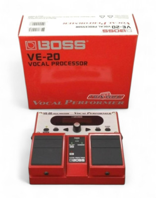 Tested Boss VE-20 Vocal Performer Vocal Effects Processor