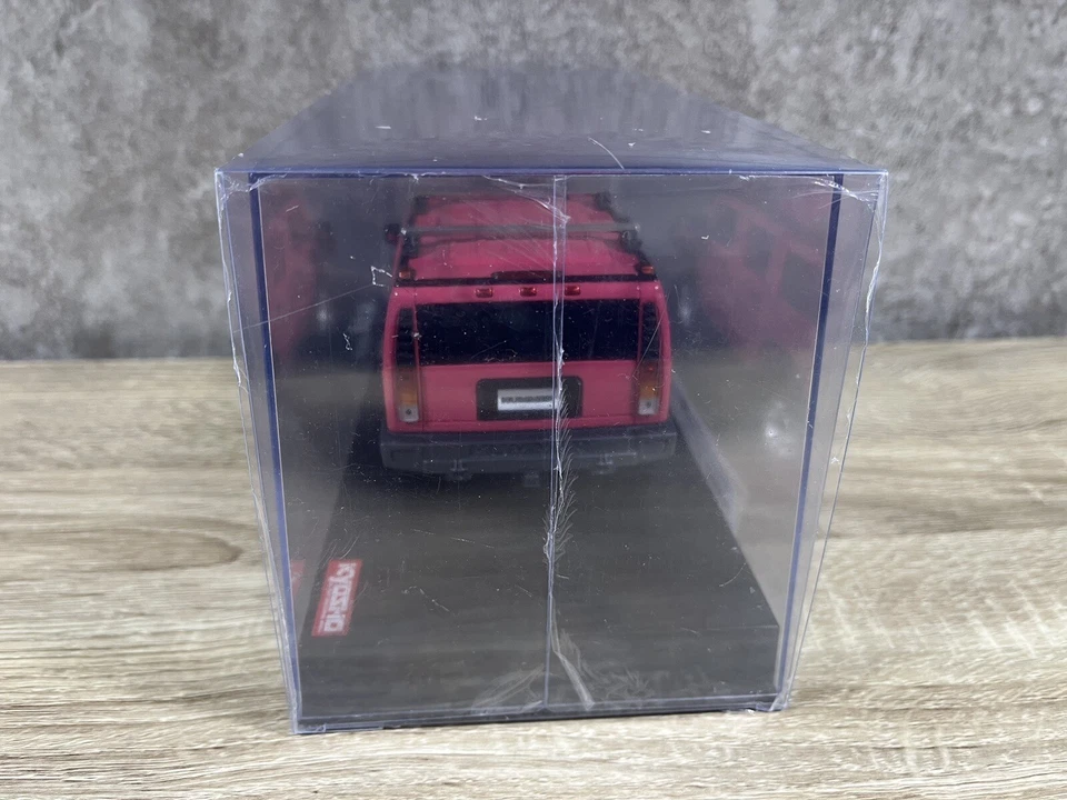 OLD Kyosho MINI-Z Racer Over Land Body GM HUMMER H2 PINK from Japan F/S - Image 4 of 4