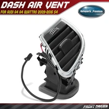 Front Left Side Black Center Dash Air Vent for Audi A4 A4 Quattro 2009-2016 S4
