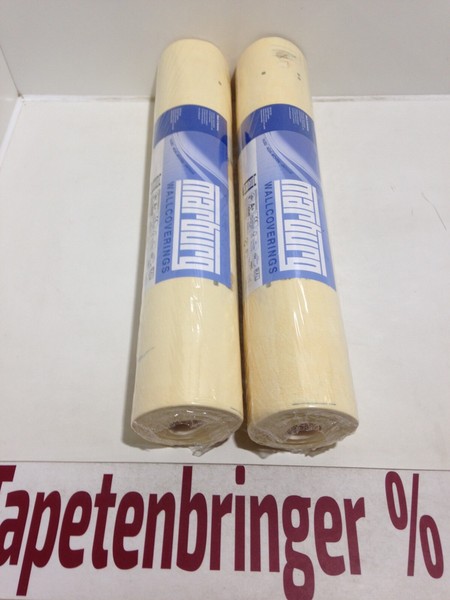 Vliestapete Marburg 2X 75928 (2Rollen) Uni Muster Gelb Restposten Wohnzimmer-image
