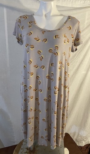 Matilda Jane Write It Down Dress Women's The Adventure Begins Size M