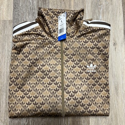 NEW MEN'S ADIDAS ORIGINALS FIREBIRD MONOGRAM TRACK JACKET NEW MEN'S ADIDAS ORIGINALS FIREBIRD MONOGRAM TRACK JACKET