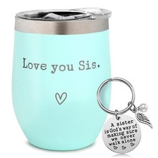 Sister Gifts from Sister - I Love You Sis - Sister Gifts for Birthday - Gradu...
