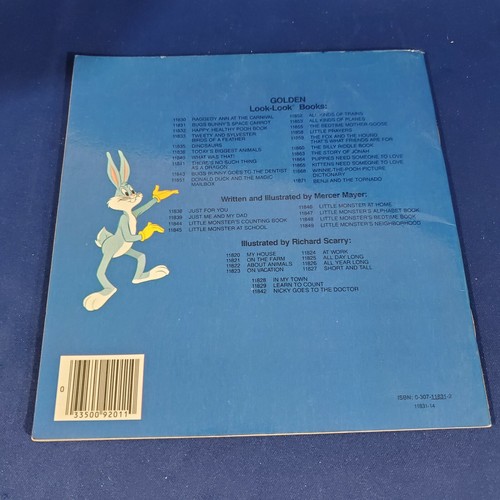 Bugs Bunny's Space Carrot A Golden Book 1977 vtg - Bild 2 von 3