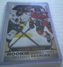 2023/24 UD Tim Hortons Duos Sarah Nurse/Victoria Bach Rookie Connections