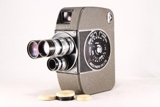  EXC   Arco Eight 8mm Movie Camera w/3 Dmount Lens from Japan 104340