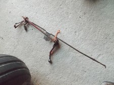 International 504 Utility Ih Tractor Throttle Control Lever Handle W/ Rods Rod