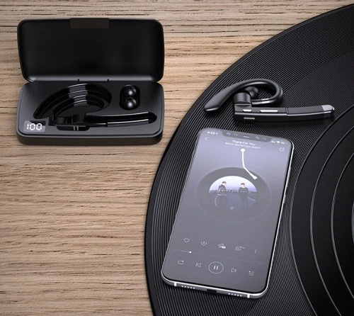 Wireless Bluetooth Kopfhörer Stereo Kabellos Headset Ohrhörer Mikrofon für Handy - Bild 11 von 15