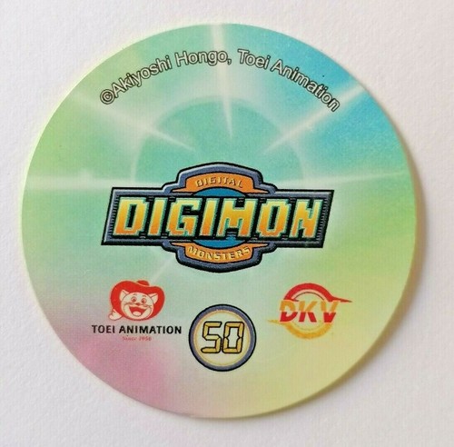 TAZO 3D DIGIMON VOL. I DKV #050 DIGIVICE 2020 PERU Pogs Flips Lenticular - 第 3/3 張圖片