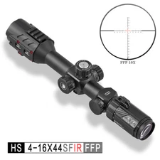 DISCOVERY HS 4-16X44SFIR FFP .308LM Air Gun Shooting Hunting Rifle Scope Sight