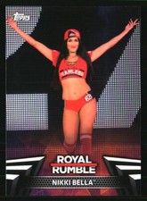 Nikki Bella 2018 Topps WWE Women's Division Royal Rumble #RR-21 WRESTLING Card