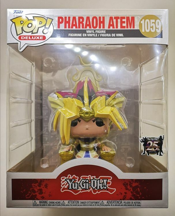 Funko Pop! Animation: Yu-Gi-Oh! – Atem Pharaoh Yugi Mutou – Figura De Vinilo De 9.5 Cm – Regalo Para Fans Del Anime