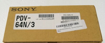  10 Pack Sony PDV-64N DVCAM 64 Minute Advanced Metal Evaporated Tapes (Non Chip)