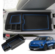 RUIYA Car Center Console Storage Box Organizer Tray For 2022-2023 Chevy Bolt EUV