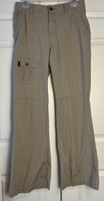 Tommy Hilfiger Khaki Pants JuniorsSize 9 Color Khaki Cargo Pocket Wide Leg Boho