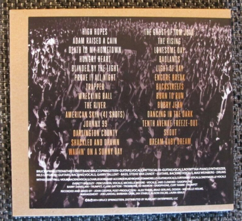 Bruce Springsteen - Columbus 2014 - Live 3CDs - Bild 2 von 4