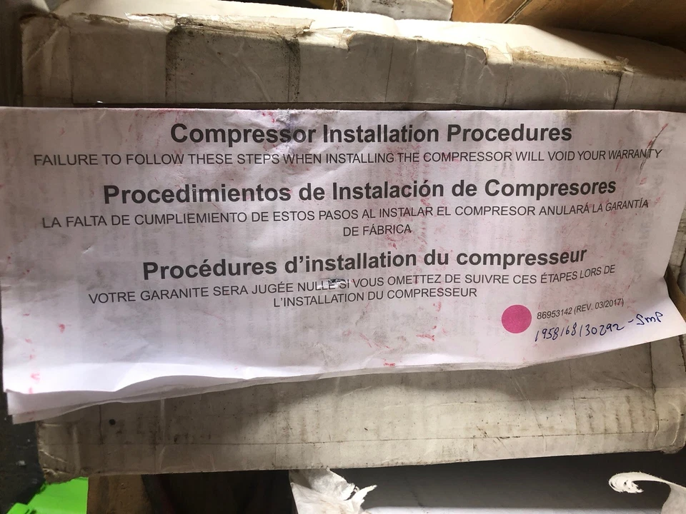 NUEVO COMPRESOR DE AIRE ACONDICIONADO SNP 4 temporadas 58168 Sable/Taurus 01-07 "ENVÍO GRATUITO" Foto 3 de 3