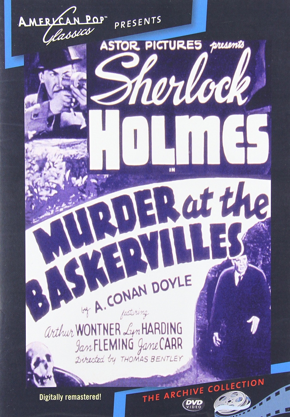 Sherlock Holmes: Murder at the Baskervilles (DVD) Arthur Wontner Ian Fleming