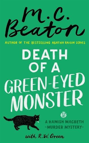 Death of a Green-Eyed Monster (Hamish, M.C. Beaton, New, Paperba