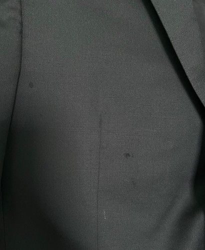 Z ZEGNA Black Wool Drop 7 2-Button Suit Blazer Coat Jacket 52 R Notch Collar - Picture 7 of 15