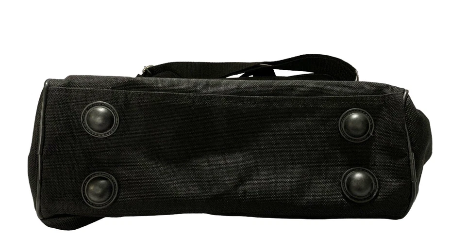 Pierre Cardin Travel Bag Randa Luggage Black Crossbody Strap - Image 4 of 4