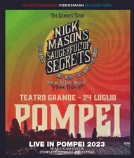 NICK MASON'S SAUCERFUL OF SECRETS / LIVE IN POMPEI 2023 HD MULTICAM Blu-ray
