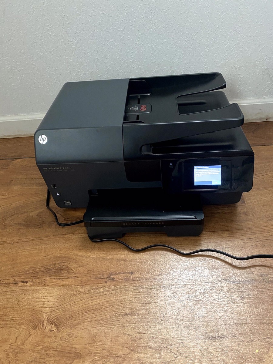 hp officejet pro 6830 Fax Scanner Printer For Parts Only