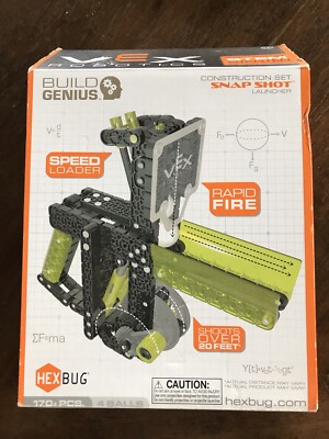 **Sealed** Hexbug VEX Robotics Snap Shot Launch Construction Kit with 4 Balls