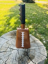 wembley tailgate brown football  GAME TIME COWBELL with bottle opener