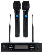 Rockville Rwm65u Dual Uhf 15-channel Wireless Microphone 4 Church Sound Systems
